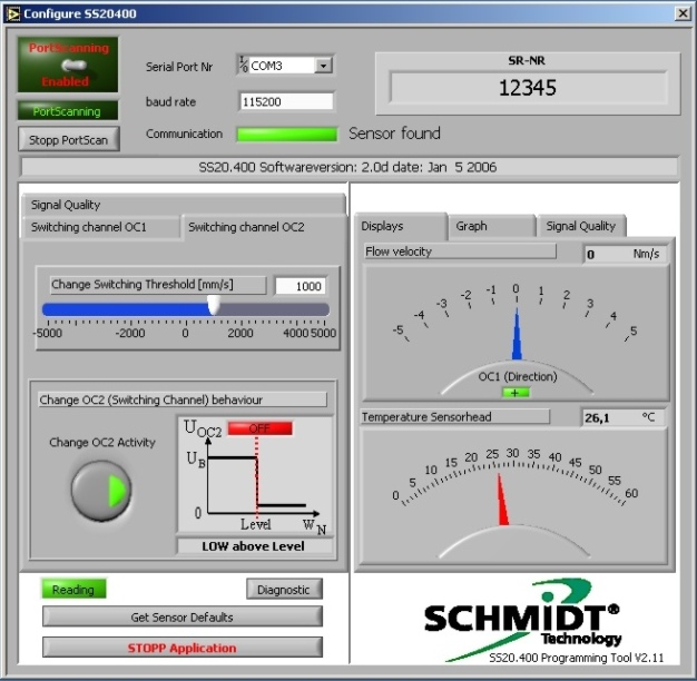 Programmierkit für SCHMIDT® Strömungs-Sensoren-Programming Kit for SCHMIDT® Flow Sensors