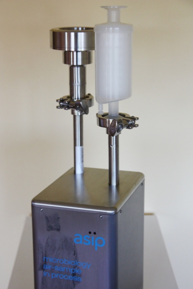Luftkeimmesssystem asip-compact  für Isolatoren und kleine Reinraumeinheiten