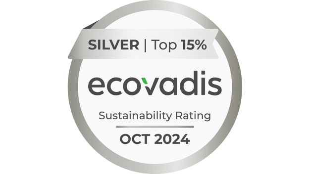 EcoVadis verleiht Sumitomo (SHI) Demag die Silbermedaille. Mit der Platzierung in den Top 6 % wurde die Goldmedaille denkbar knapp verpasst. / EcoVadis has awarded Sumitomo (SHI) Demag its silver medal, placing in the top six percent of all participants in 2024.